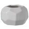 Uniquewise 4-In White Ceramic Table Vase - Modern, Bohemian and Minimalist Decorative Centerpiece for Weddings, Dining & Living Rooms, Offices, Coffee Tables, and Interior Design Accessories